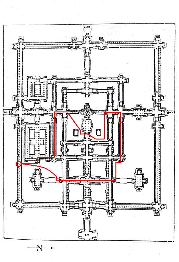 Beng Mealea Map