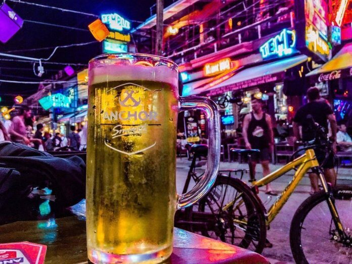 pub street is the center of the siem reap nightlife